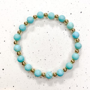 Gold Turquoise Bracelet